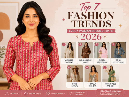 Top 7 Fashion Trends Every Woman Should Try in 2026