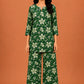 Kuraj Tunic Palazzos Co-ords Set - Graceful Floral Print