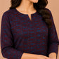 Kuraj Top Palazzos Co-ords Set - Rich Maroon