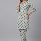 Kuraj Tunic Pant Co-ords Set - Geometric Print