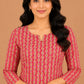 Kuraj Tunic Palazzos Co-ords Set - Vertical Ethnic Print
