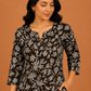 Kuraj Tunic Palazzos Co-ords Set - Botanical Floral Print
