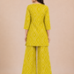 Kuraj Tunic Palazzos Co-ords Set - Geometric Printed