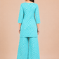 Kuraj Tunic Palazzos Co-ords Set - Checked Print