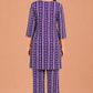 Kuraj Tunic Palazzos Co-ords Set - Ethnic Print