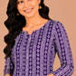 Kuraj Tunic Palazzos Co-ords Set - Ethnic Print