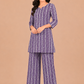 Kuraj Tunic Palazzos Co-ords Set - Ethnic Print