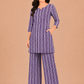 Kuraj Tunic Palazzos Co-ords Set - Ethnic Print
