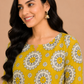 Kuraj Tunic Pant Co-ords Set - Floral Medallion Print