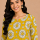 Kuraj Tunic Pant Co-ords Set - Floral Medallion Print
