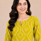 Kuraj Tunic Palazzos Co-ords Set - Geometric Printed